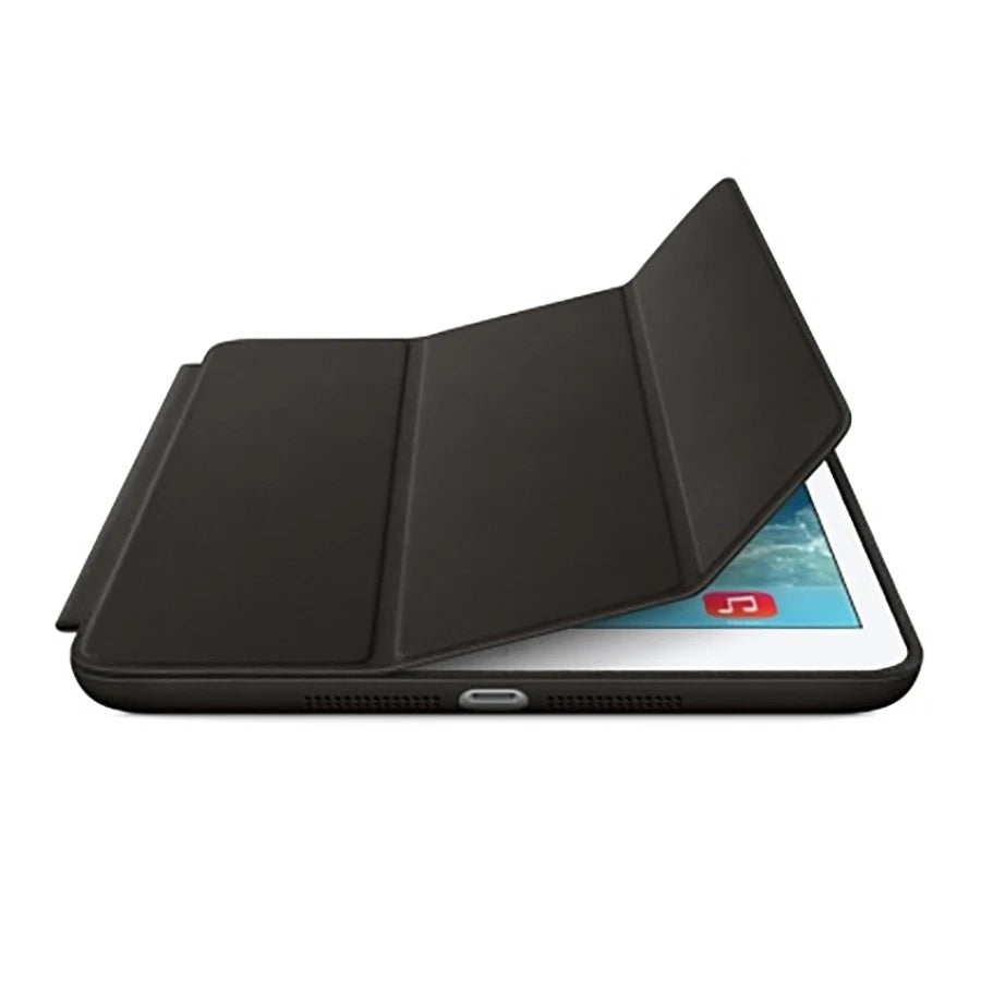 New Apple Leather Case for iPad Mini 1/2/3 (Black)Blue)(Brown)