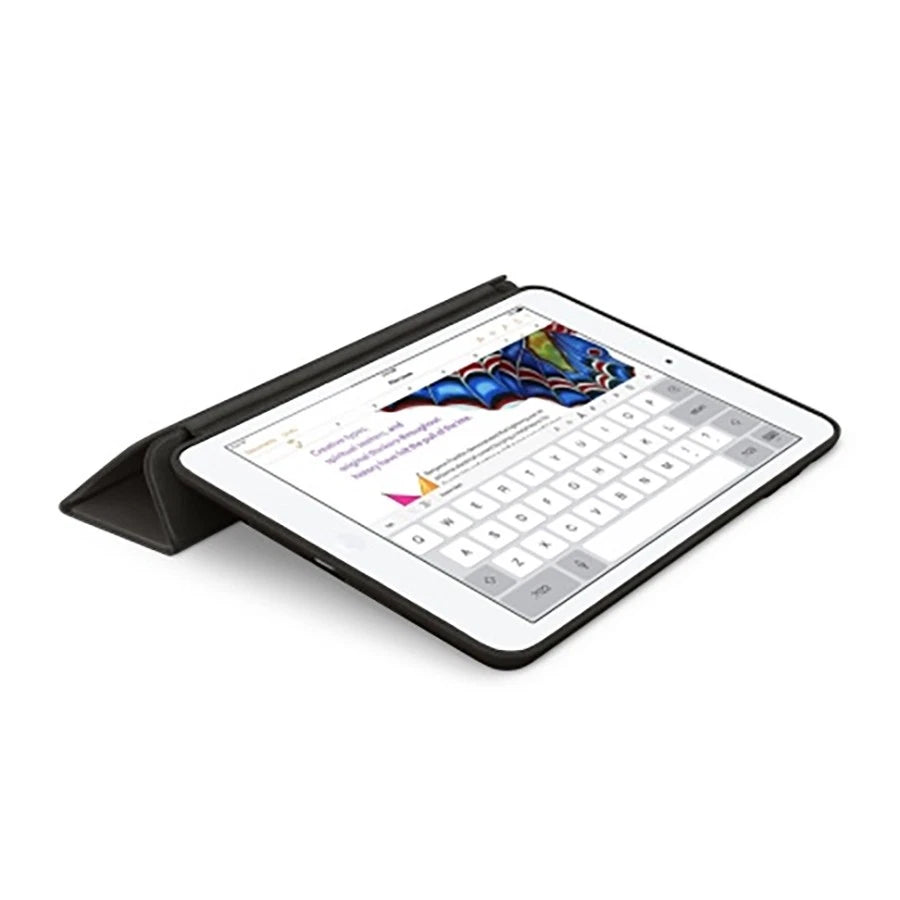 New Apple Leather Case for iPad Mini 1/2/3 (Black)Blue)(Brown)