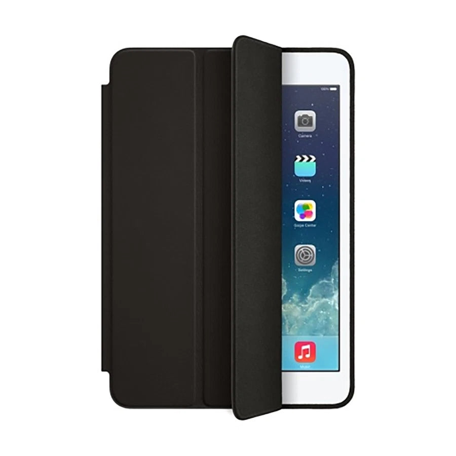 New Apple Leather Case for iPad Mini 1/2/3 (Black)Blue)(Brown)